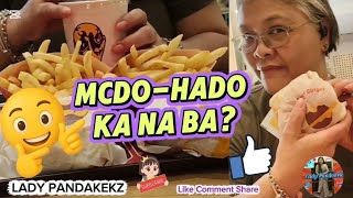 MCDO-HADO KA NA BA?  BREAKFAST W/ ATEH NORA | LADY PANDAKEKZ #subscribe #shortvideo 