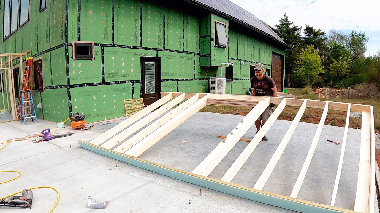 Homebuilding Residential Framing 2x6 Walls in our Off Grid Home