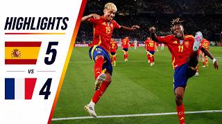 GAME OF THE YEAR! SPAIN 5-4 FRANCE | LAMINE YAMAL SHOW