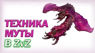 Техника масс муты в ZvZ StarCraft 2 - учимся играть и отбивать