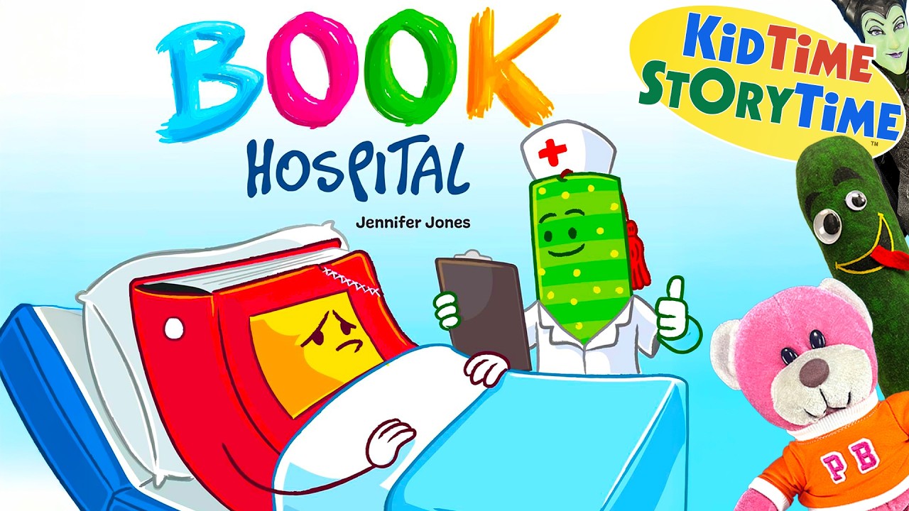 Book Hospital | school supplies read aloud for kids 📚 - YouTube