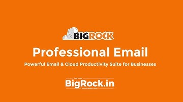 How to Get Custom Email ID for Your Business | BigRock