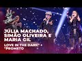 Júlia, Simão e Maria Gil - "Love In The Dark"   "Prometo" | Gala de Natal 2023 | The Voice Portugal