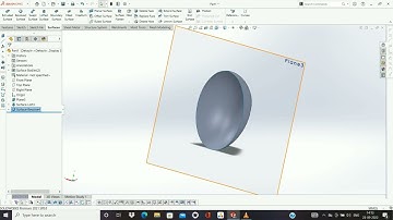 #solidworks2021 "Mastering Surface Loft and Revolve in SolidWorks 2021" (@The Design Studio