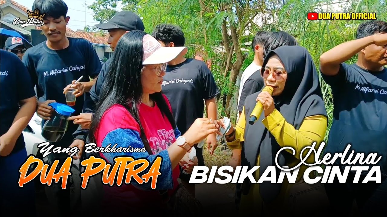 BISIKAN CINTA - VOC. HERLINA | DUA PUTRA | SHOW DESA LEBIYAH RANCAHAN - GABUS