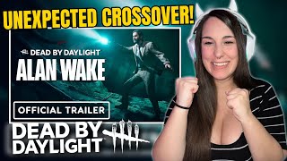 UNEXPECTED CROSSOVER!! | Dead by Daylight x Alan Wake - Official Trailer REACTION!