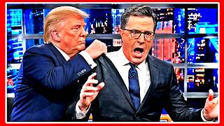 Donald Trump Trolls Stephen Colbert With Viral AI Dumpster Video After ‘The Late Show’ Finale
