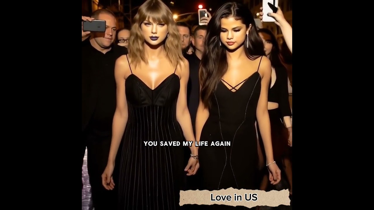 Taylor Swift and Selena Gomez at a party