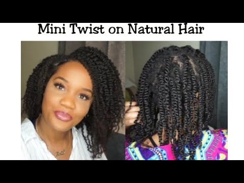 Mini Twist On Natural Hair Diva By Cindy Amiarenee Kansas