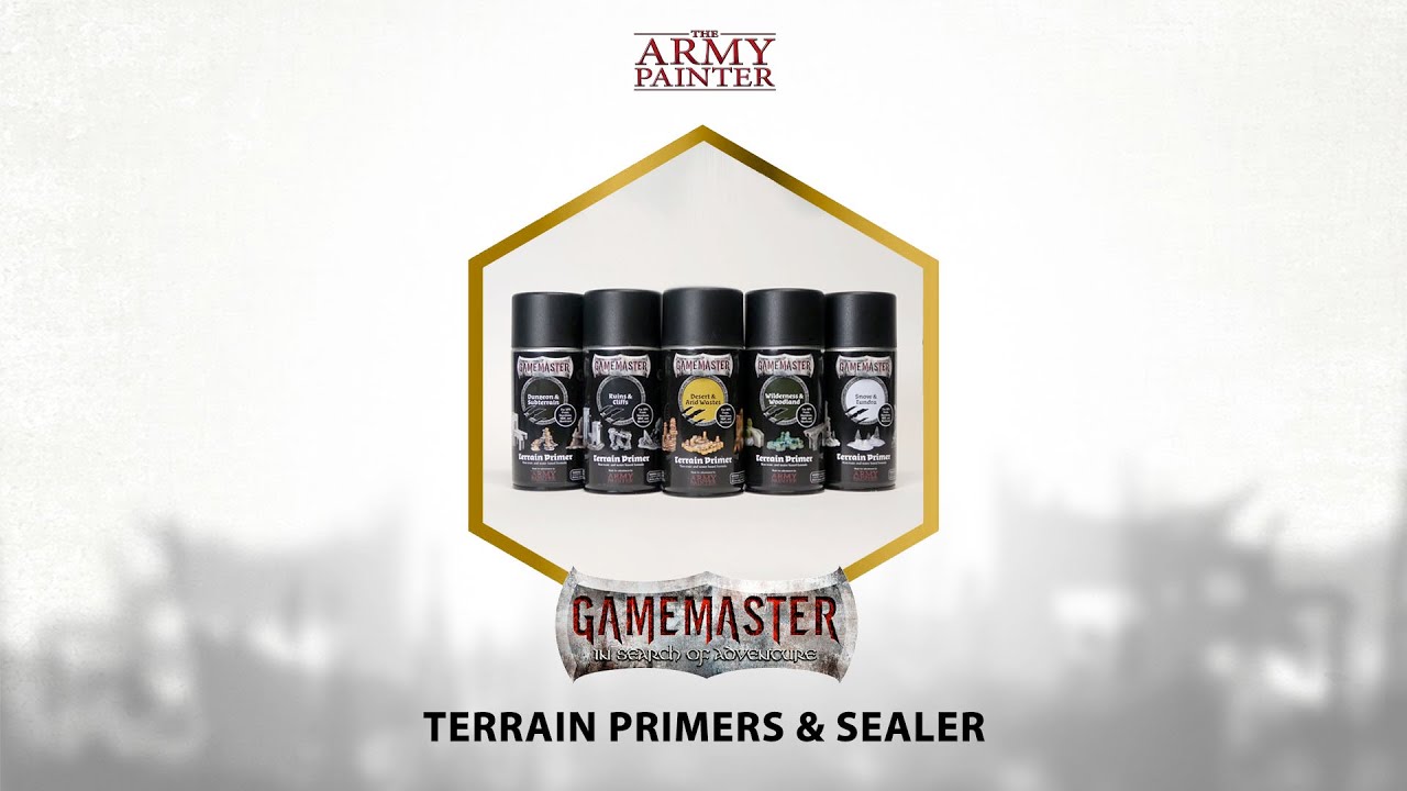 GAMEMASTER Terrain Primers + Sealer 