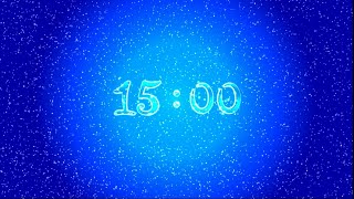 Deep Focus/Aesthetic/15 Minute Aura Timer with Music/Relaxing/Ambient