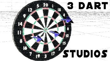 Blender 3.2 modeling a throwing dart