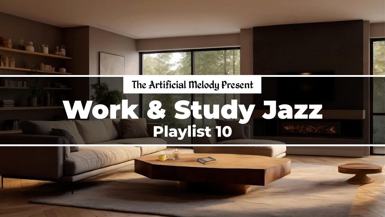 Музыкальный сборник Work & Jazz Lounge для учебы, концентрации, снятия стресса и повышения вниман...