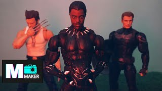 'Black Panther And The Legacy Of Vibranium ' (Stop Motion) Epic Film.