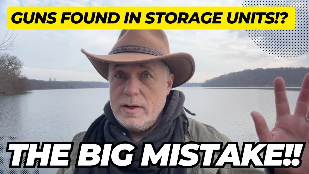 Guns Found In Storage Units - BIG Mistake! - YouTube
