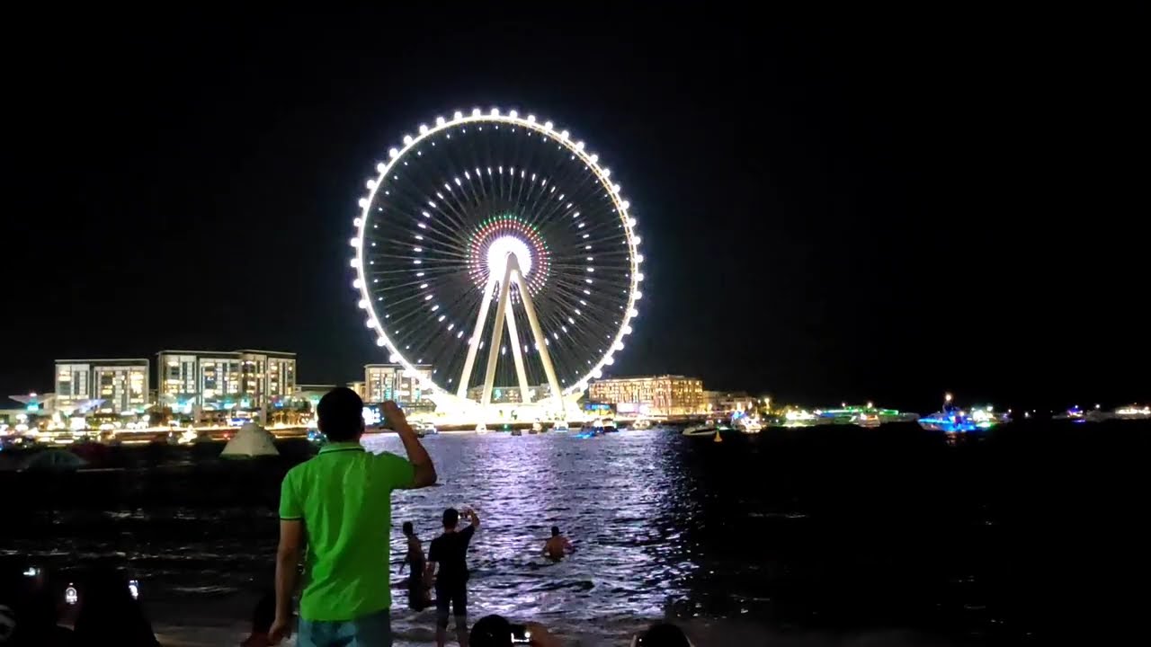 ये Launch देखकर रोंगटे खड़े हो गए! 😍 दुबई में दुनिया का सबसे बड़ा Giant Wheel 🎡 + Fireworks