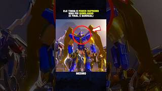 Ele tinha o PODER SUPREMO… mas foi HUMILHADO #transformersone #sentinelprime #d16