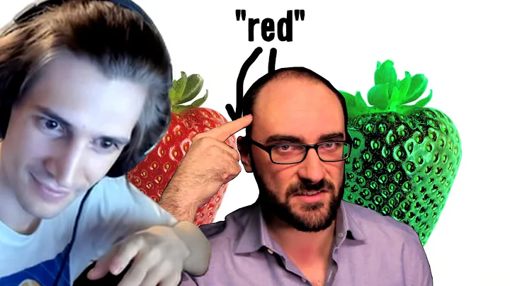 xQc Reacts to Is Your Red The Same as My Red? |  Vsauce