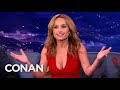 Giada de laurentiis teaches conan proper italian pronunciation  conan on tbs