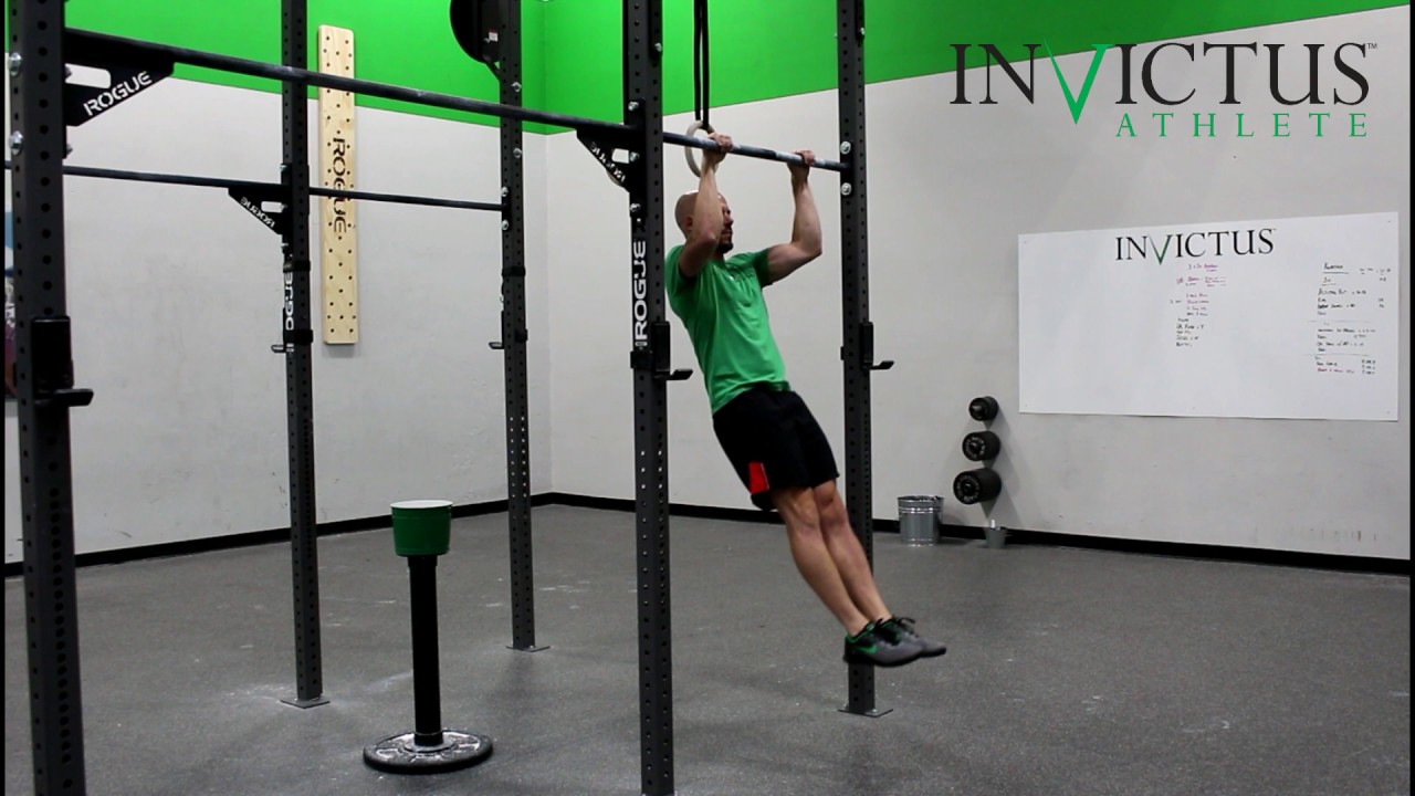 Jumping ChestToBar PullUp Negative CrossFit Invictus Gymnastics