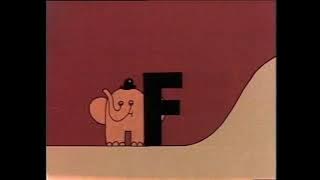 Elefantbokstäver - F