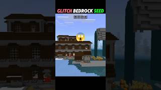 Glitch bedrock seed 😳 #minecraft