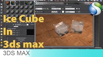 Creating Ice Cube in 3DsMax