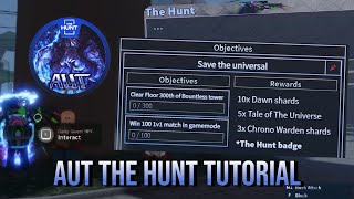 April Fools Tutorial How To Obtain The Hunt Badge In Roblox Aut