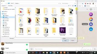 how to send Document file on whatsapp from LAPTOP or PC? screenshot 4