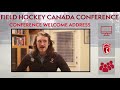 2020 Field Hockey Canada Conference - Welcome Address