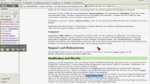Internet-Browser 22/22  SeaMonkey