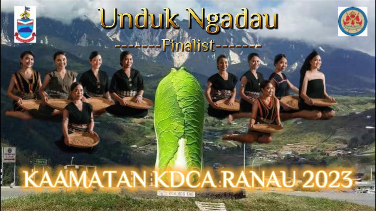 Unduk Ngadau 10 Finalist  KAAMATAN KDCA RANAU 2023  travel  sabah  kdca