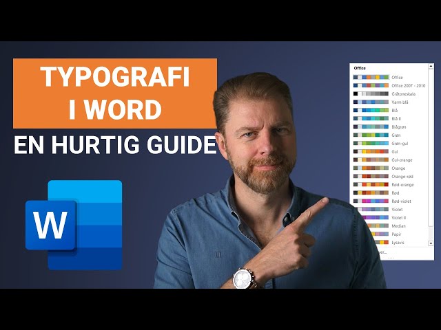 Typografier - Word smarter, not harder