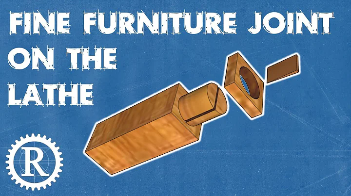 Fine furniture joinery on the wood lathe. Quick an...