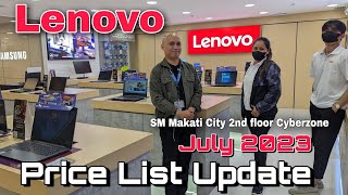 LENOVO Price List Update July 2023, Lenovo IDEAPAD Gaming series / Lenovo Yoga / Promo Cash Discount