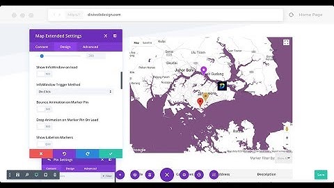 Divi Map Extended