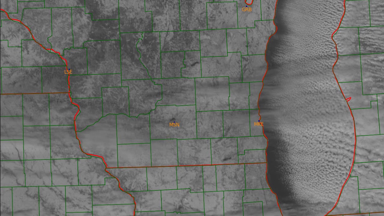 2017 December 26 Lake Effect Snow bands