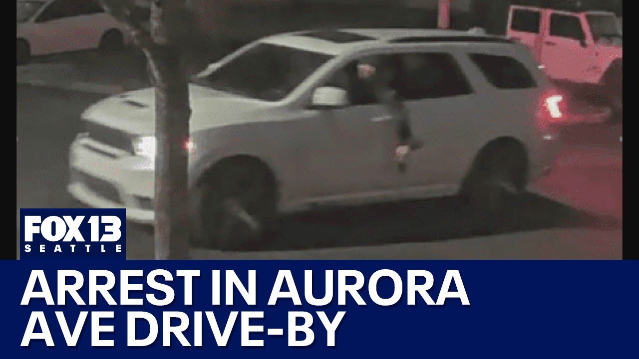Suspect arrested in Aurora Avenue drive-by shooting | FOX 13 Seattle ...