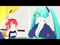 【初音ミク&鏡音リンV4X】オイデオイデ【オリジナル曲MMDドラマPV】