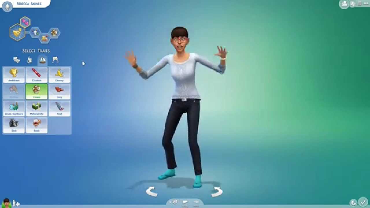 The Sims 4 CreateASim Demo Part 1 Personality Changes YouTube
