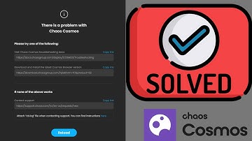 V-Ray Chaos Cosmos problem Solved ☑️ I 3Dsmax & Sketchup