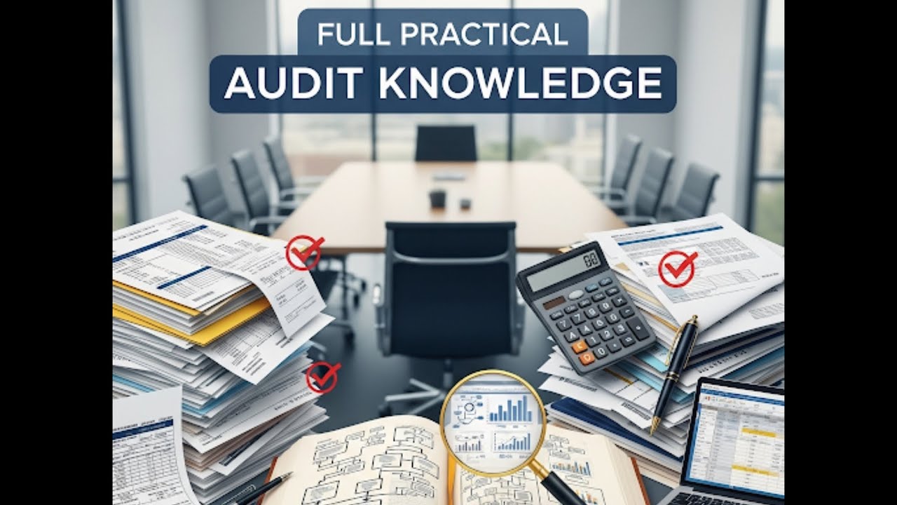 AUDIT FULL PRACTICAL KNOWLEDGE  || How can we audit || Learn Audit practically 