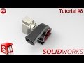 Tutorial #8 : Design a Motor Blower assembly in solidworks.