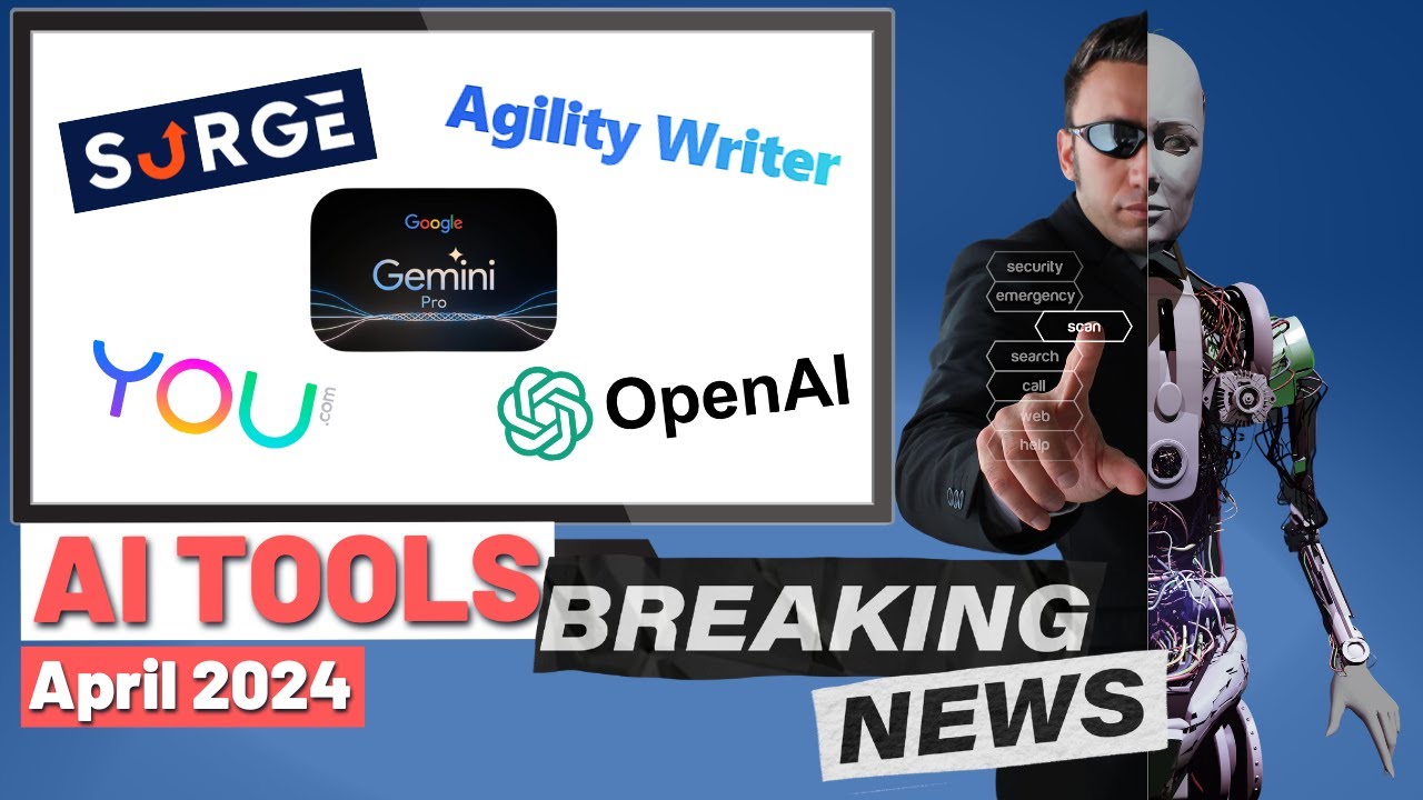 April Tech Tools AI Tools Breaking News (April 2024): See What's NEW! - YouTube