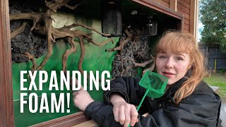 Turn Foam into Rock: Simple DIY for Reptile Backgrounds