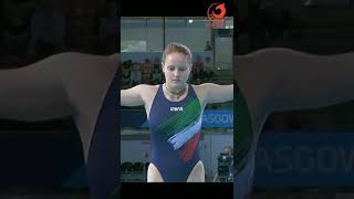 Chiara PELLACANI (ITALY) - Women Diving 3M - European Aquatic Championship - GLASGOW 2018