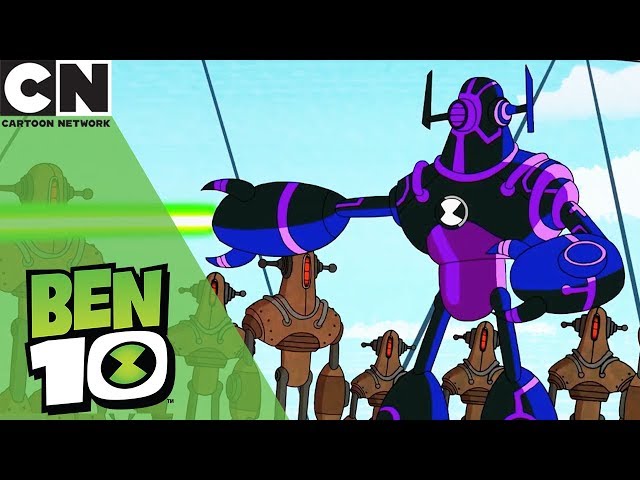 Ben 10 Alien VS Robots | Cartoon Network - YouTube