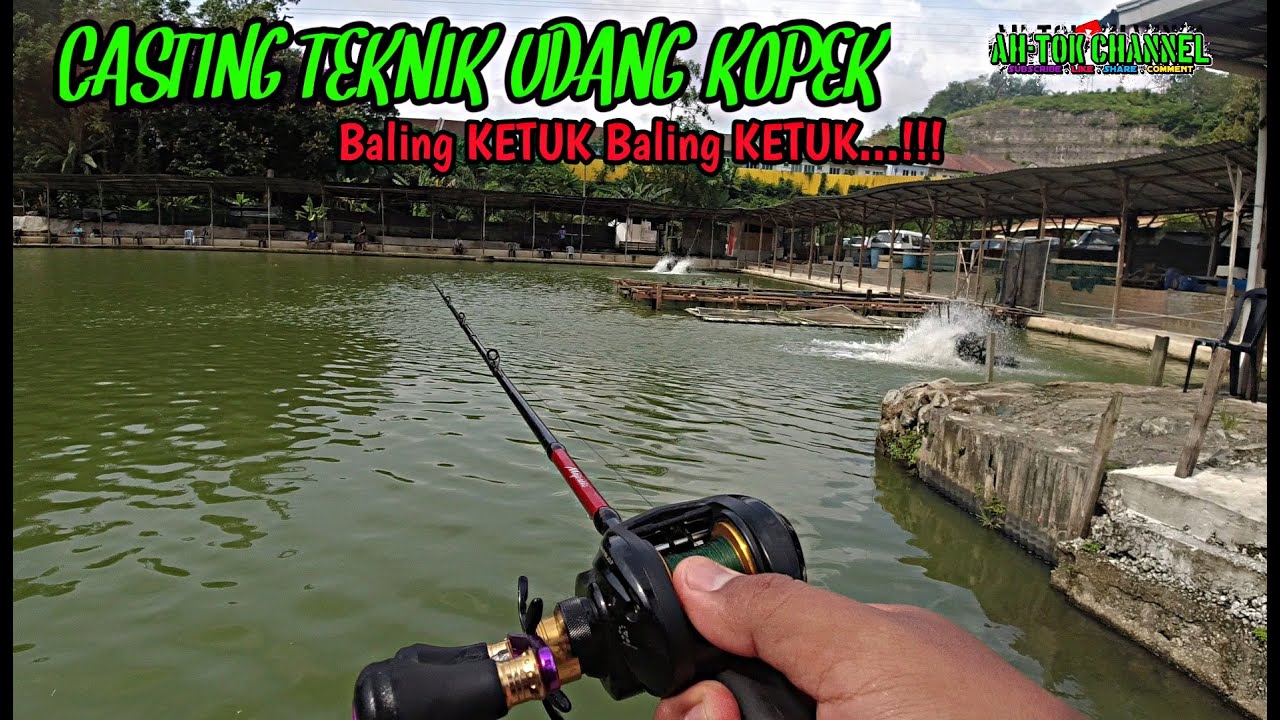 SYOK KUAT KETUK SIAKAP SINI || CASTING UDANG KOPEK || VLOG 58
