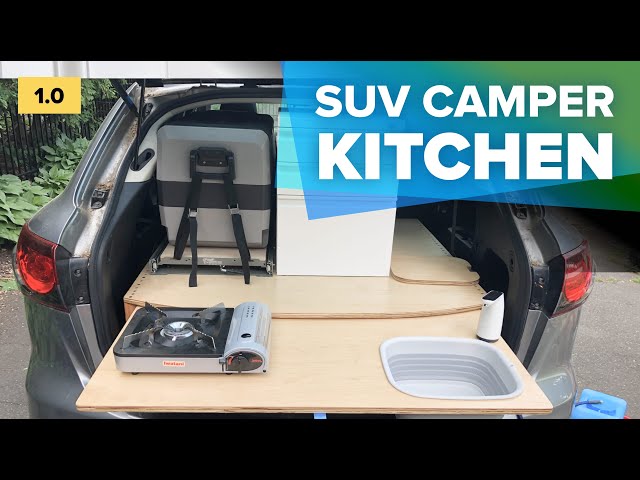 Kitchen in a Box Can Fit in the Back, Turns an SUV Into RV