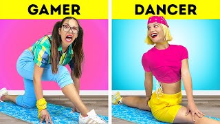 Dancer Vs Gamer She Hates Her Popular Sister Funny Family Situations - By La La Life Games